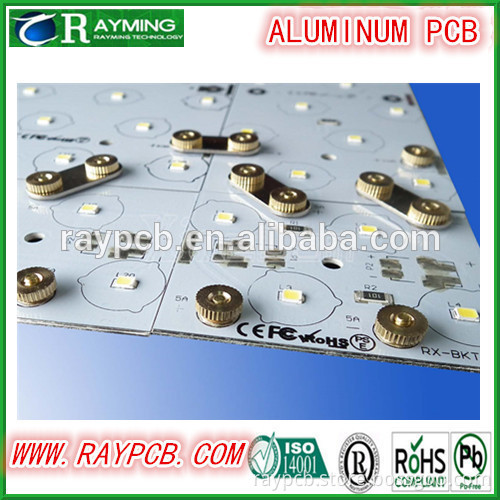 With Rogers 4350B base material double-sided aluminum pcb for LED